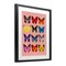 Stupell Industries Butterfly Species on Pink Framed Print Under Glass, design by LISH Creative